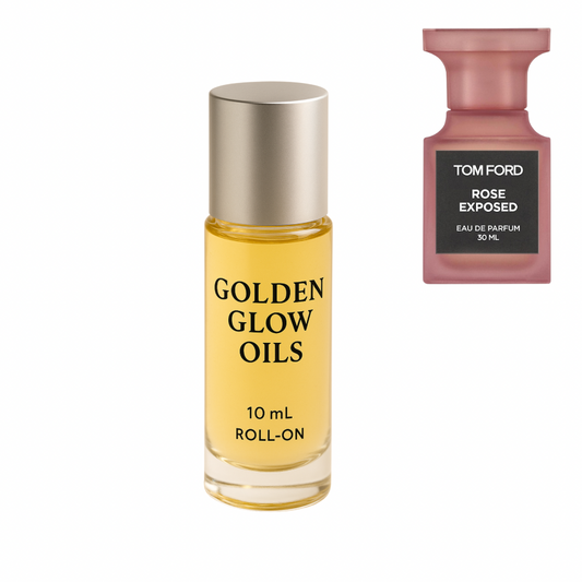 Tom Ford Rose Esposed Eau de Parfum Designer Roll-on Oil, 10 ml
